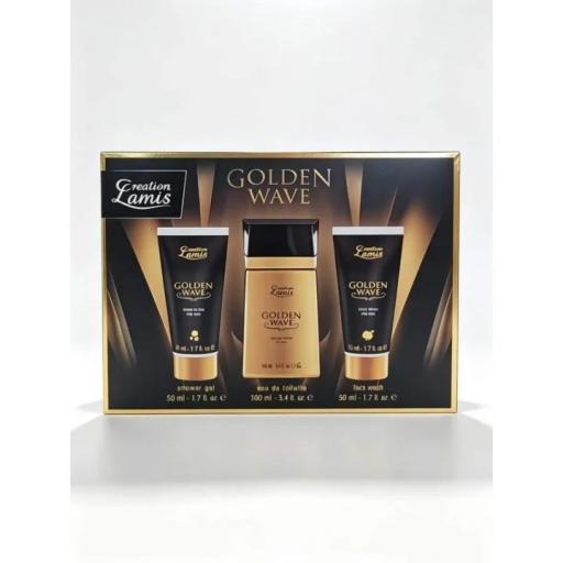 EST.GOLDEN WAVE 3PZA EAU+GEL+FACE WASH