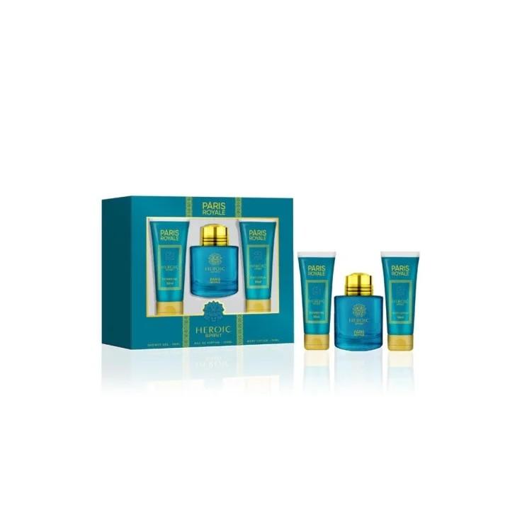 EST.HEROIC SPIRIT EAU+GEL+AFTER SHAVE P.ROYALE