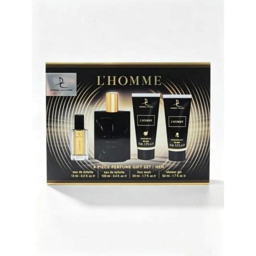 EST.L'HOMME EAU 100ML+15ML+GEL+FACE WASH [0]