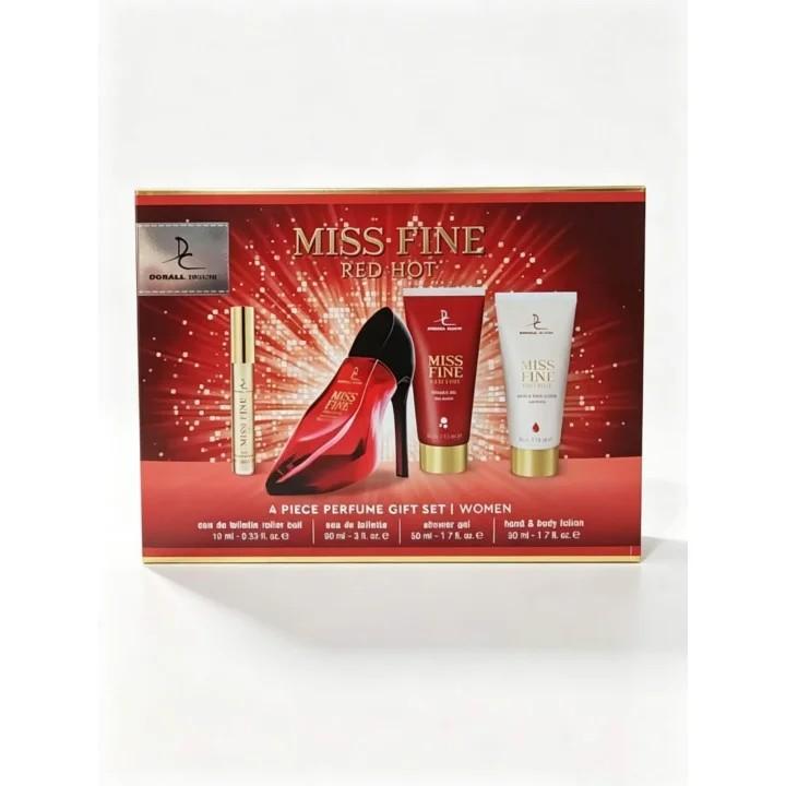 EST.MISS FINE RED HOT EAU 100ML+15ML+GEL+LOCION