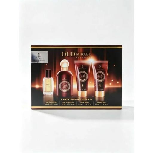EST.OUD MIRAGE ORIGINAL EAU 100ML+15ML+GEL+FACE WASH