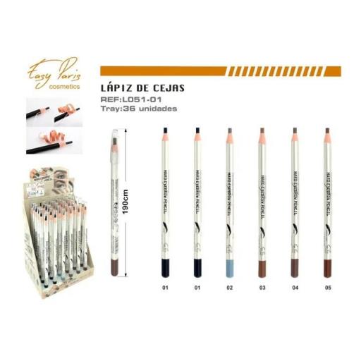 EXP.LAPIZ CEJAS AUTOSACAPUNTA 36/U