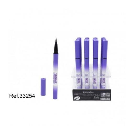Expositor EYELINER ROTULADOR FIJO NGR. 16 unidades 33254