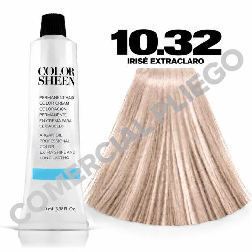 Tinte 10.32 Rubio Perla Extraclaro Color Sheen 100ml