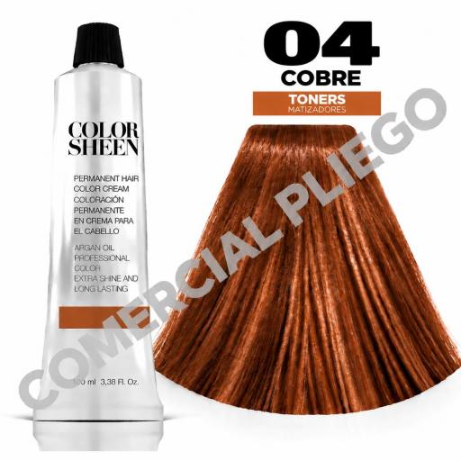 Tinte 04 Cobre Color Sheen 100ml