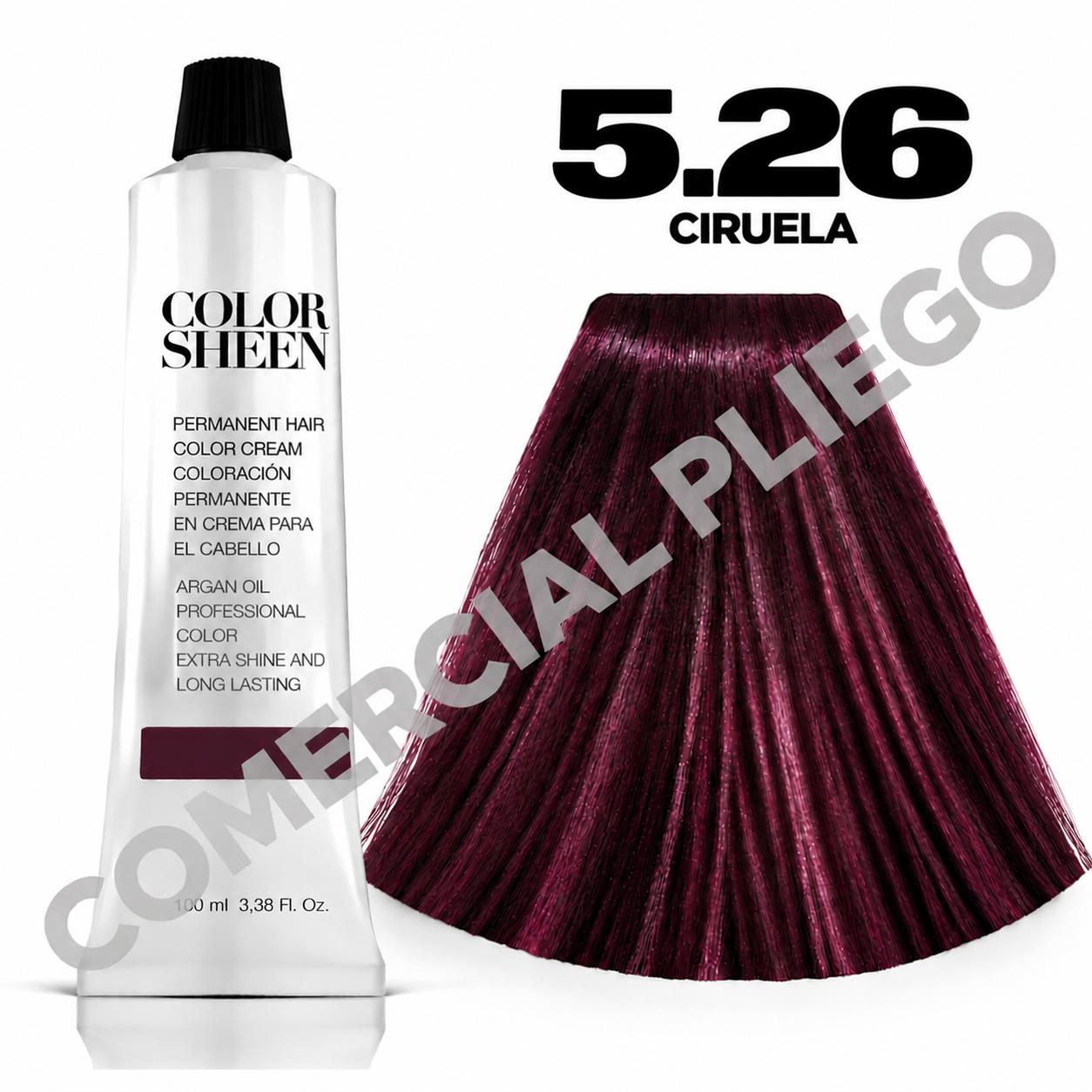 Tinte 5.26 Ciruela Color Sheen 100ml