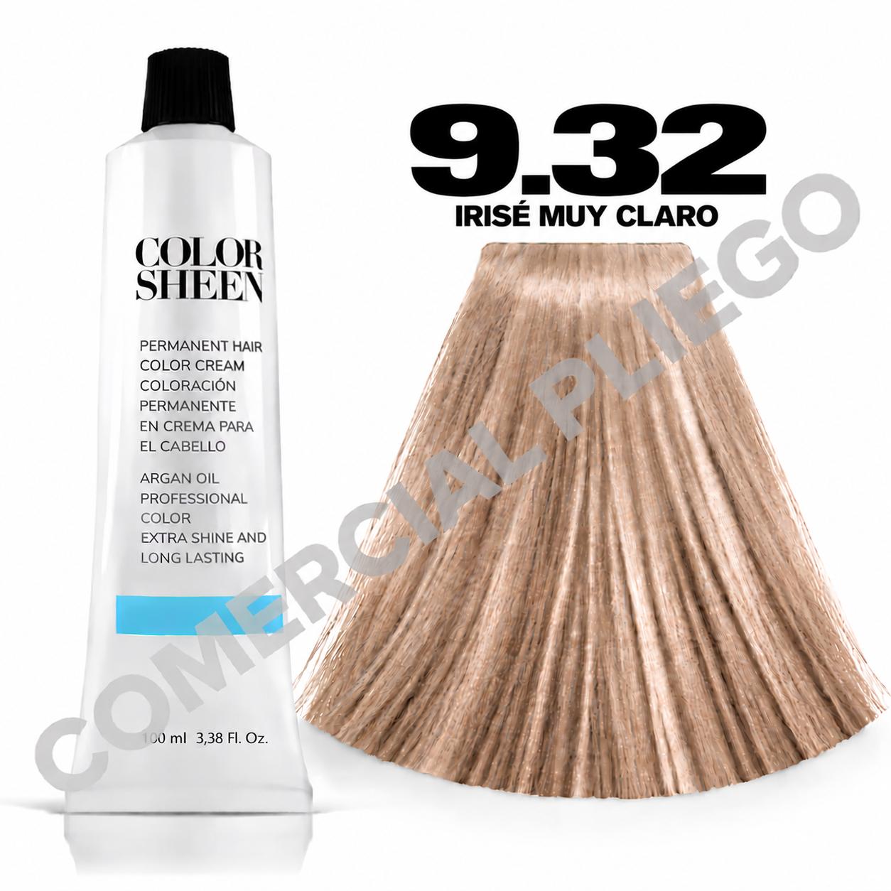 Tinte 9.32 Rubio Perla Muy Claro Color Sheen 100ml