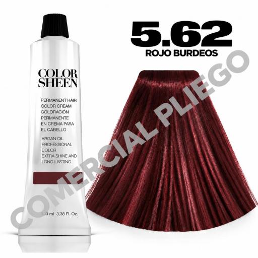 Tinte 5.62 Rojo Burdeos Color Sheen 100ml