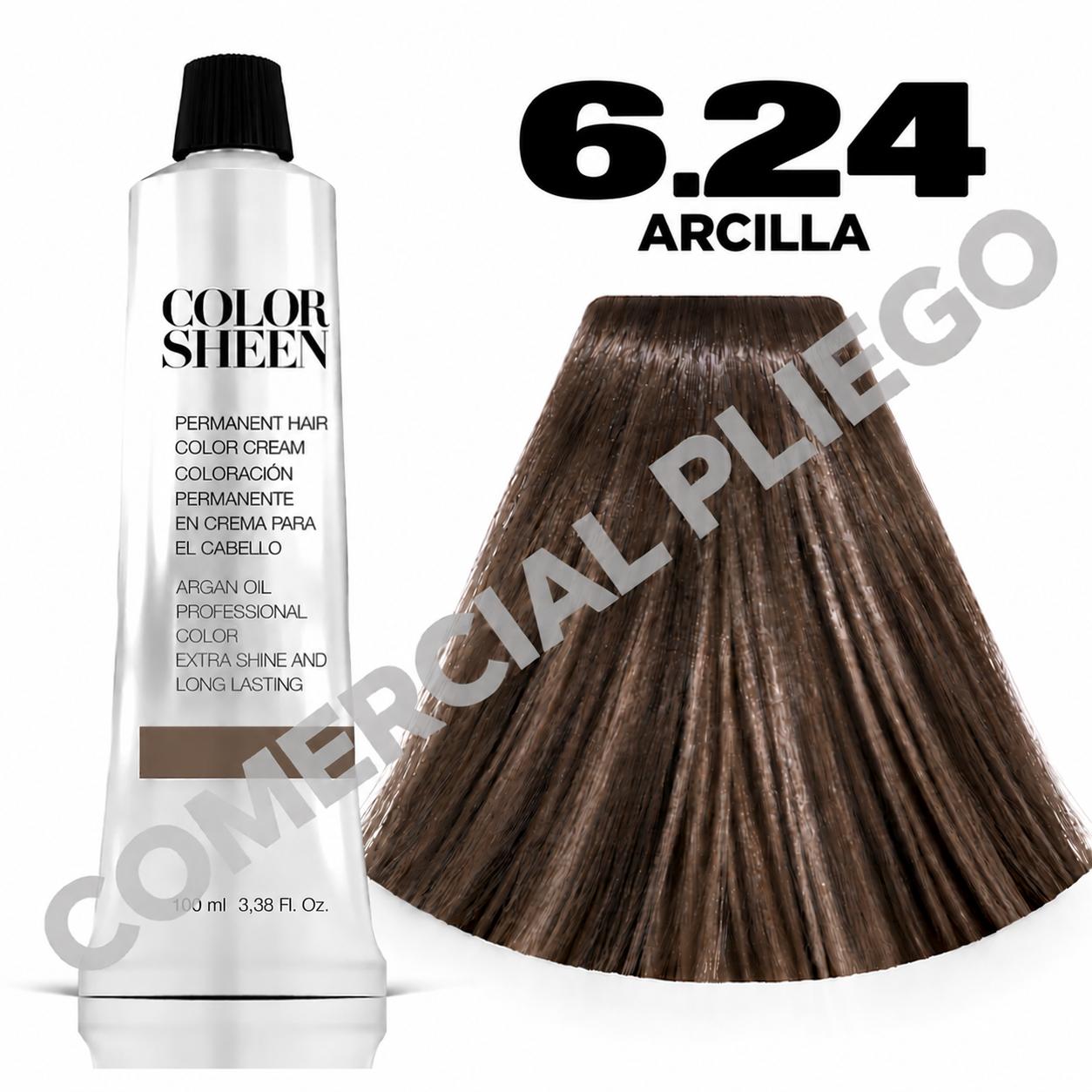 Tinte 6.24 Arcilla Color Sheen 100ml