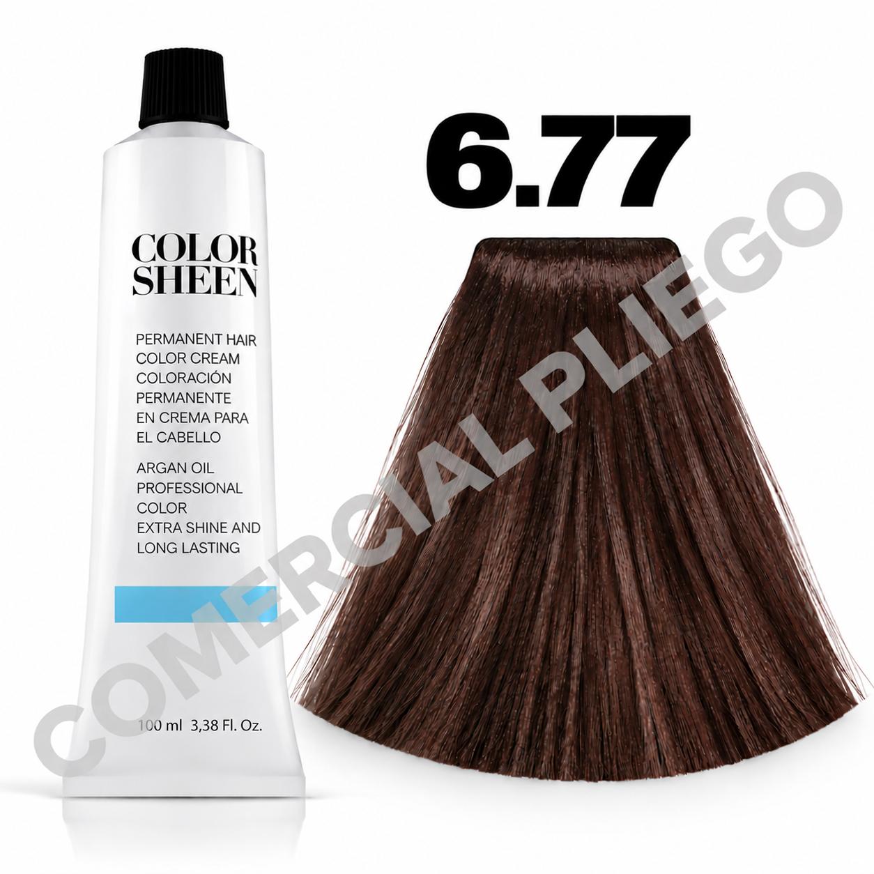 Tinte 6.77 Cacao Intenso Color Sheen 100ml