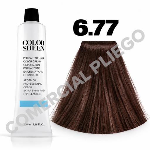 Tinte 6.77 Cacao Intenso Color Sheen 100ml