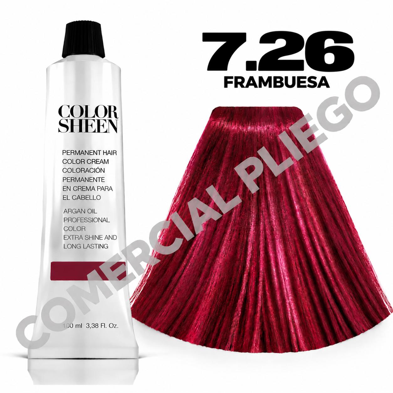 Tinte 7.26 Frambuesa Color Sheen 100ml