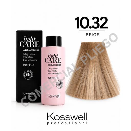 Coloracion Acida Light Care 10.32 60ml Kosswell