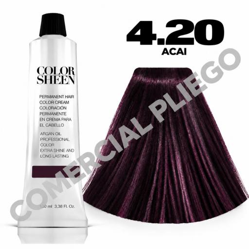 Tinte 4.20 Acai Color Sheen 100ml