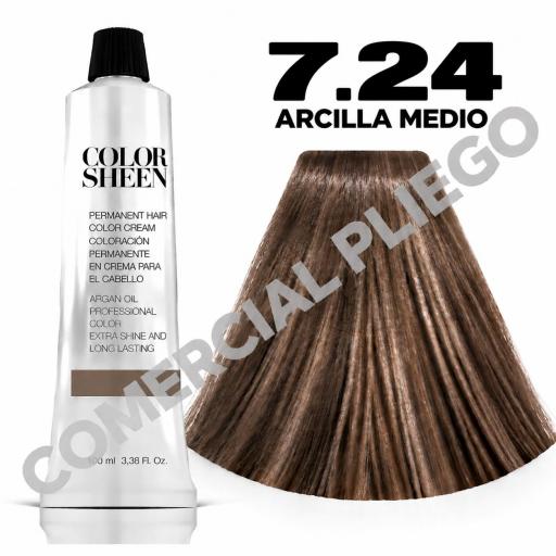 Tinte 7.24 Arcilla medio Color Sheen 100ml [0]