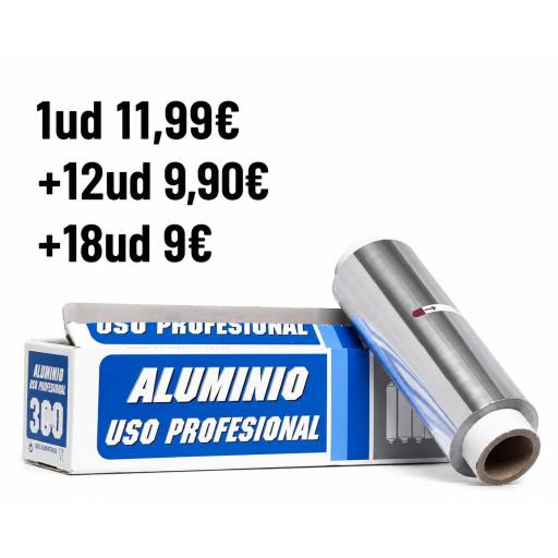 Papel aluminio 300m