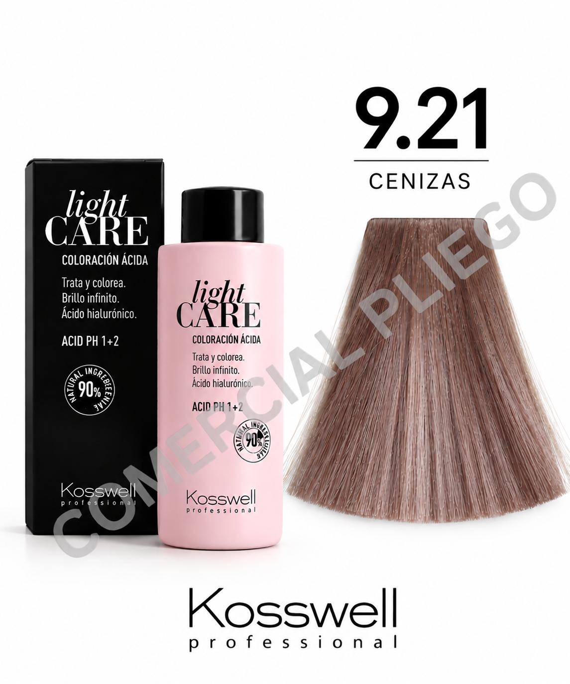 Coloracion Acida Light Care 9.21 60ml Kosswell