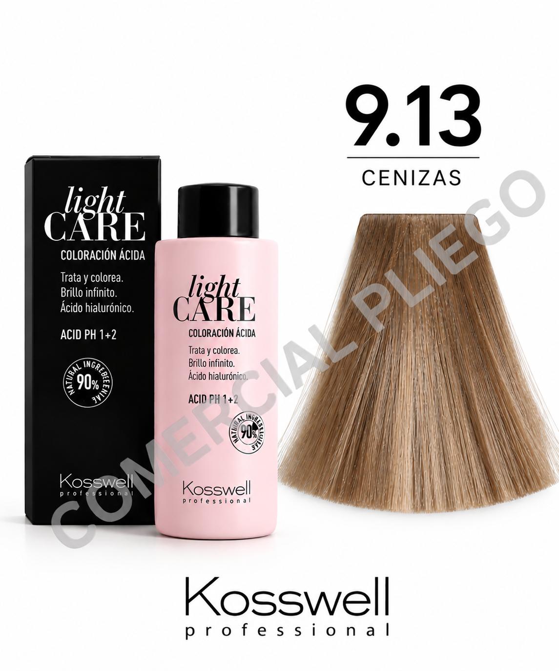 Coloracion Acida Light Care 9.13 60ml Kosswell