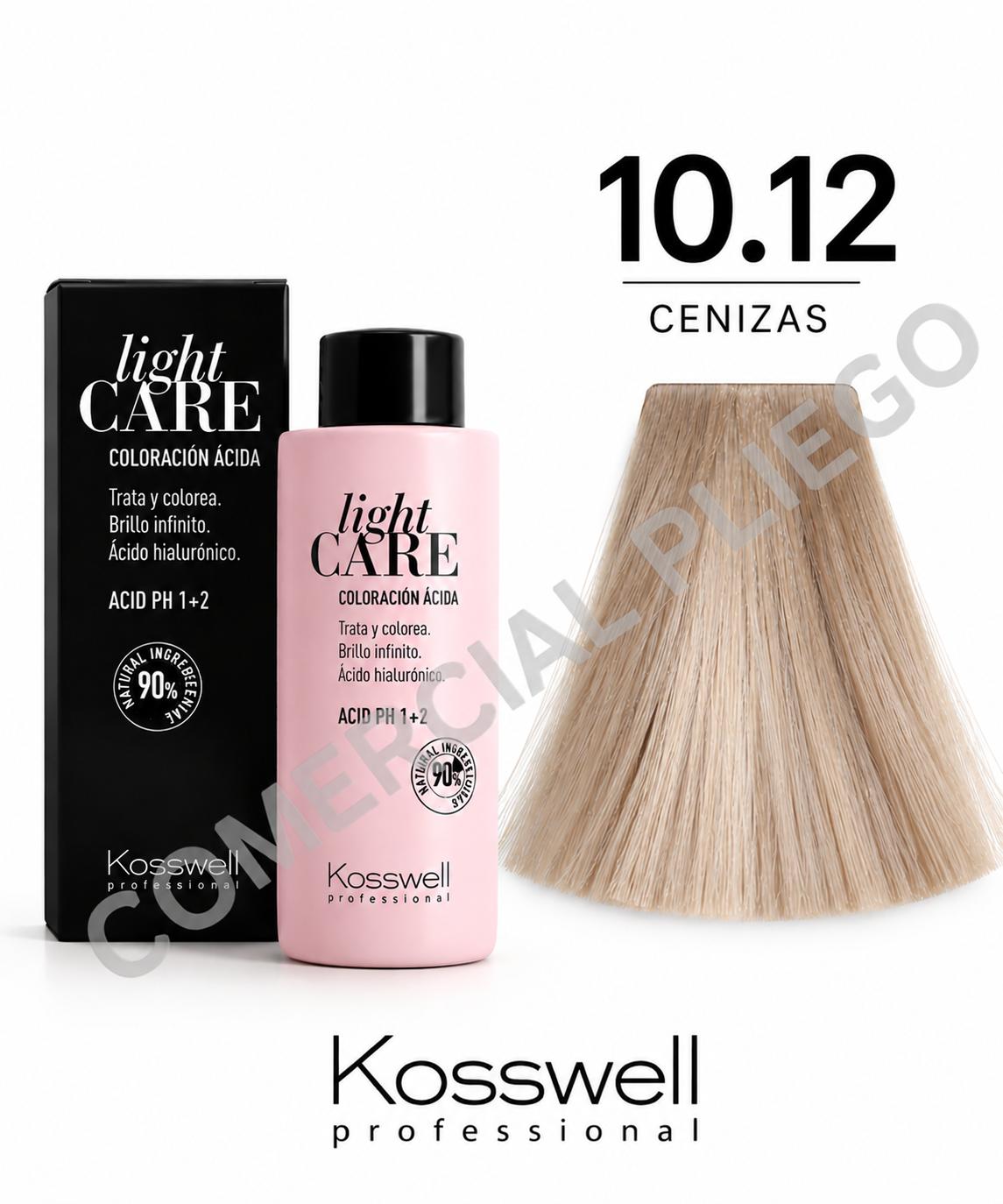 Coloracion Acida Light Care 10.12 60ml Kosswell