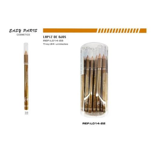 LAPIZ CORTO DE MADERA 24/U