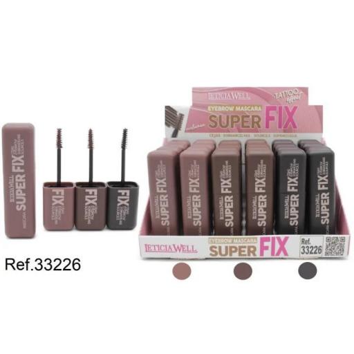 MASCARA CEJAS SUPER FIX 3COLRS 24/U LW33226 [0]