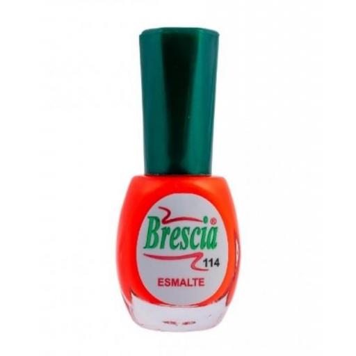Esmalte de uñas Brescia N114 Naranja Neon