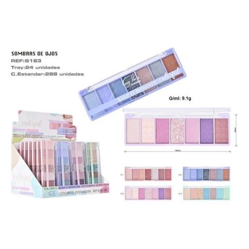PALETA SOMBRAS 24/U