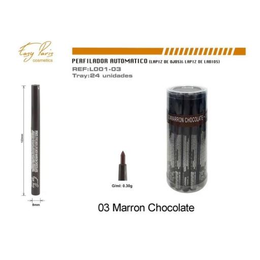 PERFILA.AUTOMA.MARRON CHOCOLATE 24/