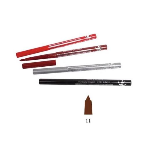PERFILAD.OJOS AUTOMA. MARRON TABACO 24/U