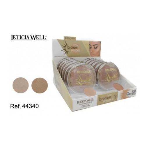 Expositor POLVO COMPACT BRONCEANTE 12 unidades 44340