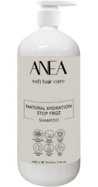 Anea Techline Champú Hidratante Natural Anti Frizz 1L
