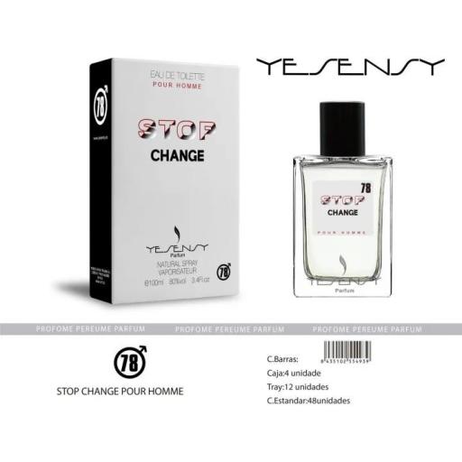 STOP CHANGE HOMME SENSINITY