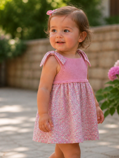 Vestido bebé combinado Liberty MAC ILUSIÓN Viviana 0120 FRESA.jpg [1]