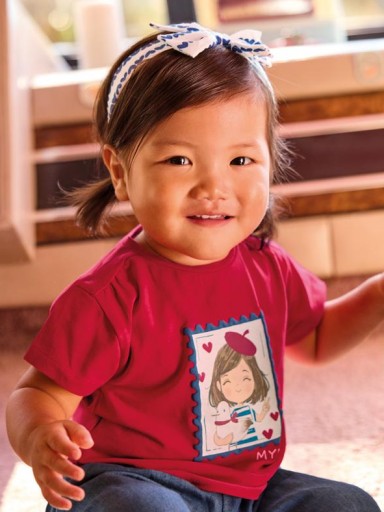 Camiseta niña manga corta con diadema Mayoral 1081 ROJO JPG [0]
