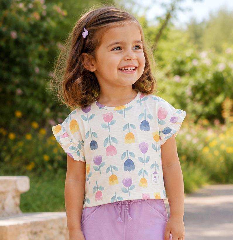 Camiseta niña manga corta Mayoral 1082 LILAC.JPG