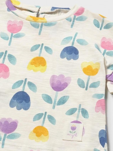Camiseta niña manga corta Mayoral [2]