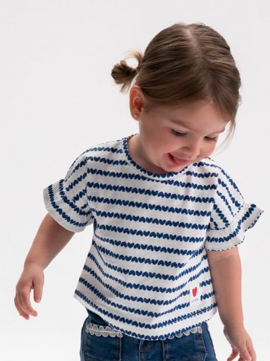 Camiseta niña manga corta Mayoral 1082 PORCELANA.JPG [0]