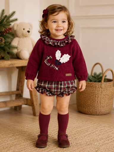 Conjunto Pololo con Capota Bebé niña CALAMARO BABY Miño [4]