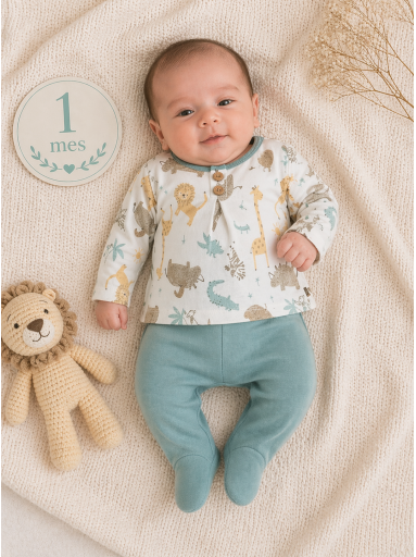 Conjunto Polaina Recién nacido Java CALAMARO BABY 11135.jpg