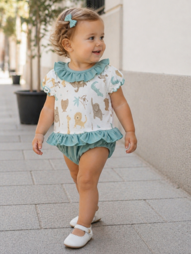 Conjunto Pololo bebé niña Java Calamaro Baby 1111.JPG