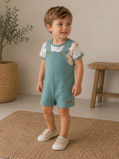 Conjunto Peto bebé niño Java Calamaro Baby 11139.JPG