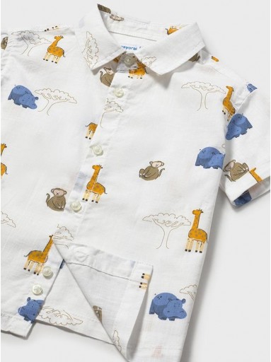 Camisa niño estampada manga corta Mayoral [2]