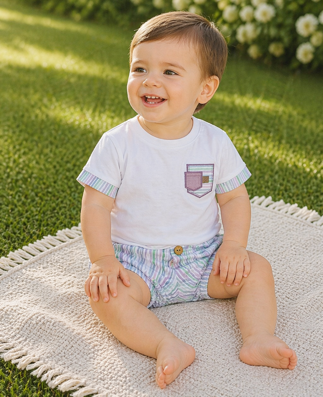 Conjunto Pololo bebé niño Savu CALAMARO BABY