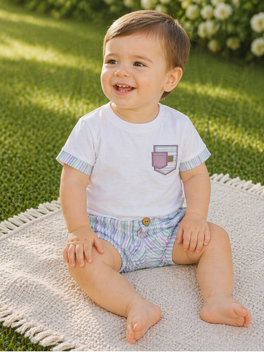 Conjunto Pololo bebé niño Savu CALAMARO BABY 
