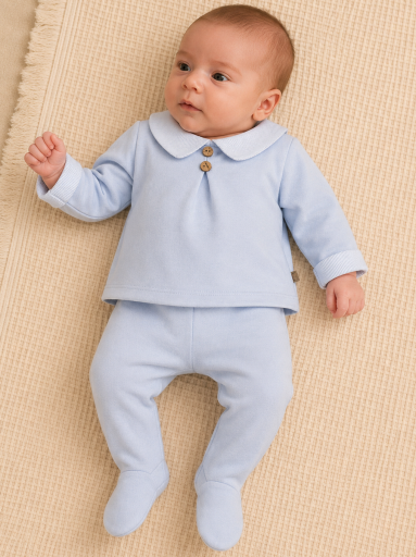 Conjunto Polaina Lebeche Calamaro Baby 11171 CELESTE.jpg