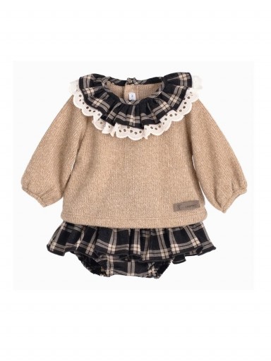 Conjunto Pololo Tramontana bebé niña Calamaro Baby 11172.jpg