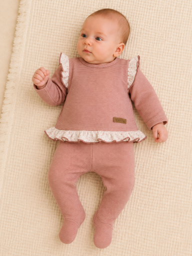 Conjunto Polaina Céfiro Primera Puesta CALAMARO BABY 