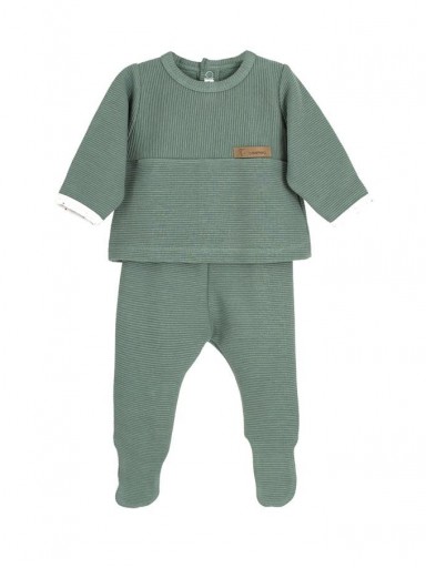 Conjunto Polaina Céfiro Recién Nacido CALAMARO BABY 