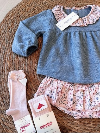 Conjunto Poniente bebé niña CALAMARO BABY  [3]