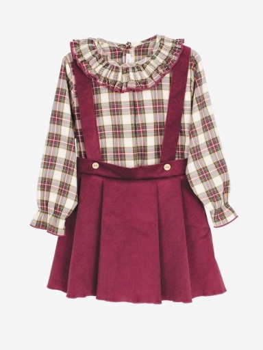 Conjunto Boreas niña CALAMARO BABY Navidad [1]